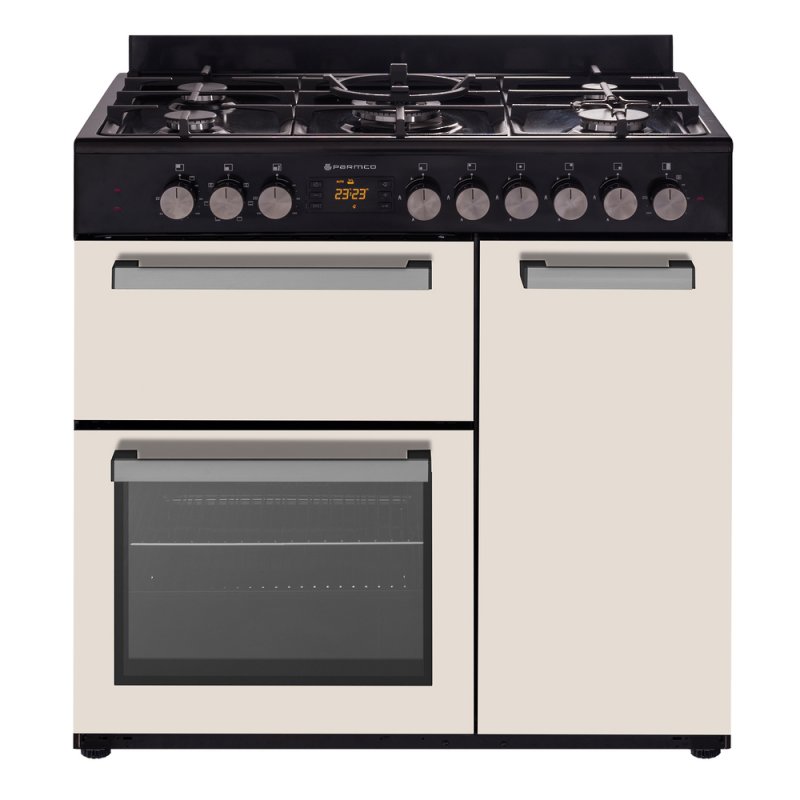 freestanding double oven and hob